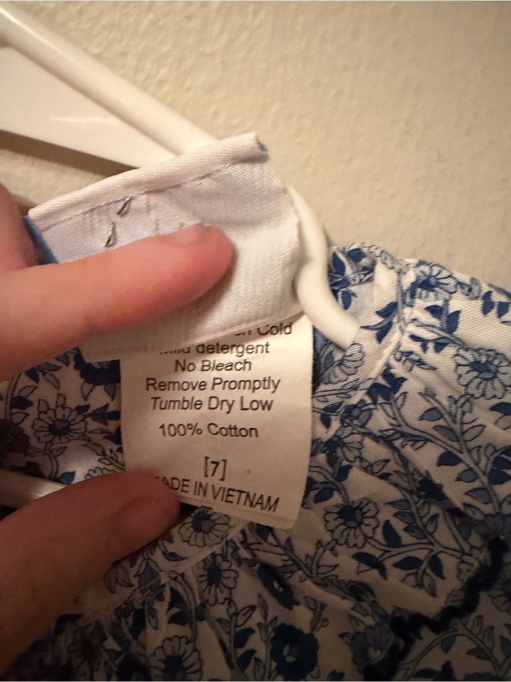 Shrimp & Grits Navy Floral Smocked Dress - Picture 4 of 4